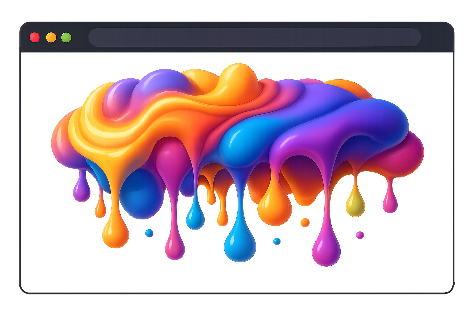 Modern Web Design Fluid Interface