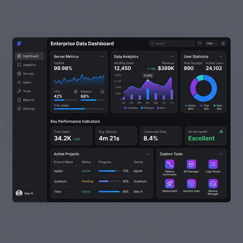 Custom Analytics Dashboard